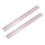 2X Drawing Tool Squares Angles Parallel  Soft Plastic Metric Ruler Clear 1