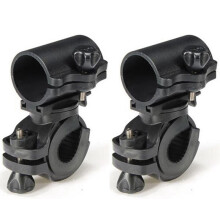 Supporto per Staffa per Torcia Un LED 2PC Accessori per Lo Sport Supporto per Montaggio per Luci per Bicicletta Torcia per Bici Da Bicicletta Un
