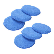 6 x Mikrofaserschaum Schwammpolitur Wachsapplikator Pads Car Home Reinigung