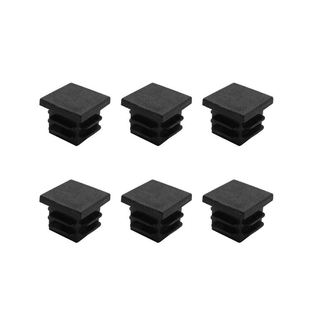 72 Pcs 19Mm X 19Mm Blanking End Caps Square Tubing Tube Insert Plastic 6033031307804