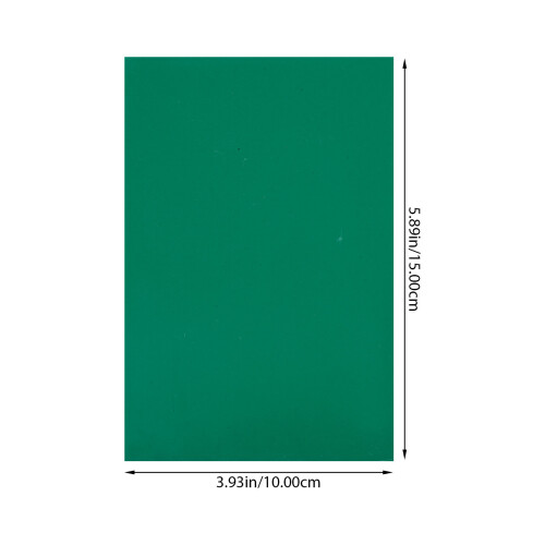 10Pièces Plaques De Gravure Vertes En Caoutchouc Protection De Table 1