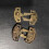 20pcs Retro Hasp Latch Iron Sturdy Locking Wooden Box Tools 7