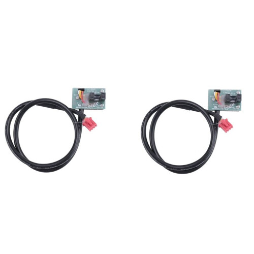 2X Treadmill Speed Sensor Cable 3 Pin Light Sensor Tachometer Magnetic Induction Speed Sensor for Treadmill Spare Parts
