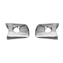 2X Front Left Outside Door Handle Trim with Keyhole Cover for Murano Rogue FX35 FX45 80645CA000