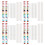 600PCS Sublimation Blanks Keychains Bulk, Keychains Ornament Set for Crafts, Jewelry Making 1
