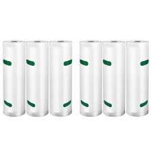Vacuum Sealer Bags Rolls 6 Pack for Food Saver, Heavy Duty Vacuum Storage Bags for Sous Vide Cooking, Freezer