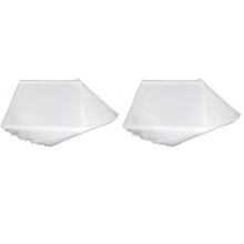 100PCS OPP Gel Record Protective Cover for Turntable Player LP Vinyl Record Bag Flat Open