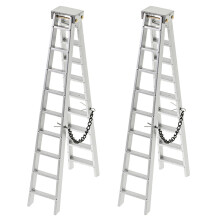2X 1/10 Scale Accessories Folding Ladder for 1:10 RC Crawler Car TRX4 Axial SCX10 AXI03007 ,150mm
