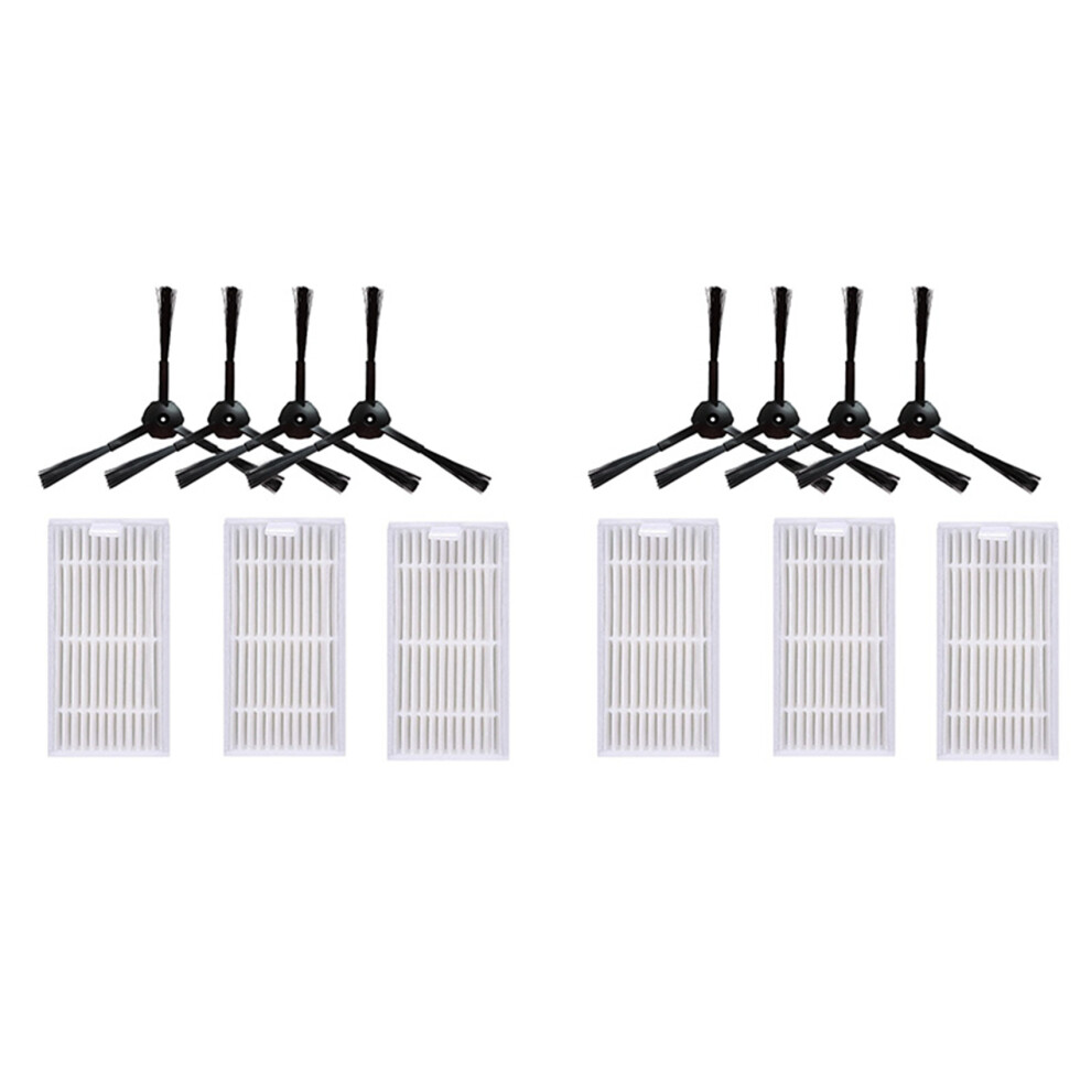 Typecat 2 Set Sponge Hepa Filter Side Brush Robot Vacuum Cleaner Parts For Chuwi V55 V50 V5 V5s V3 V3s V50 Pro X5