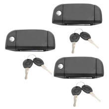 3X for TRANSPORTER T4 1990-2003 Outer Rear Tailgate Wing Door Handle 701827561 701827561A