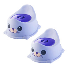 2X Baby Potty Training with Backrest Portable Pot for Kids Baby Boy Toilet Cute Potty Stool for Boys -