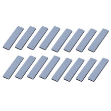 16-Teilige MöBel Gleiter Rechteckige MöBel Schieber 25 mm x 100 mm Selbst Klebende MöBel Bewegliche Schieber