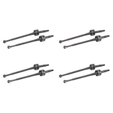 8Pcs 45 Hardened Steel CVD Drive Shaft for 144001 124019 LC Racing 1/14 RC Drift Car Upgrade Parts,A