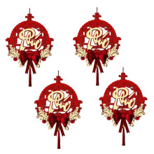 Vietnamese Tekstdecoratie Lentefestivalhanger Nieuwjaarsdecoratie Woonkamerstrikhanger Zegenstrik