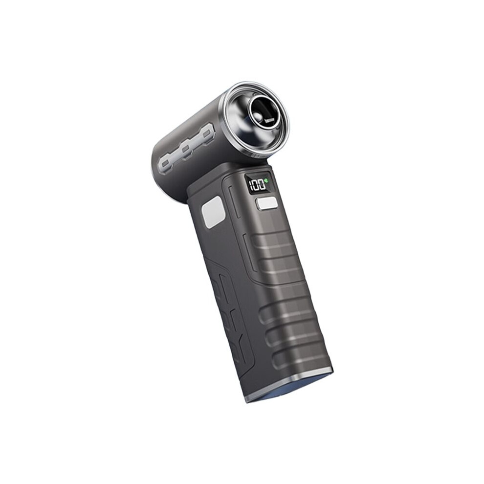 Ultra Turbo Fan Jet with Battery Display, High-Speed Handheld Powerful Blower Grey-image-OPC-PVMXRTJ-NEW