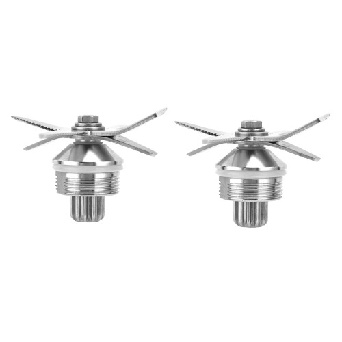 2X Blender Blade Replacement, 6-Blade Juicer Replacement Blade, Blender Replacement Parts for  Biolomix Blender