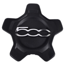 Cubierta de Tapa Central de Rueda de Coche para  500X 2016-2022 6AN68LXHAA Cubierta Antipolvo Accesorios de Coche Negro