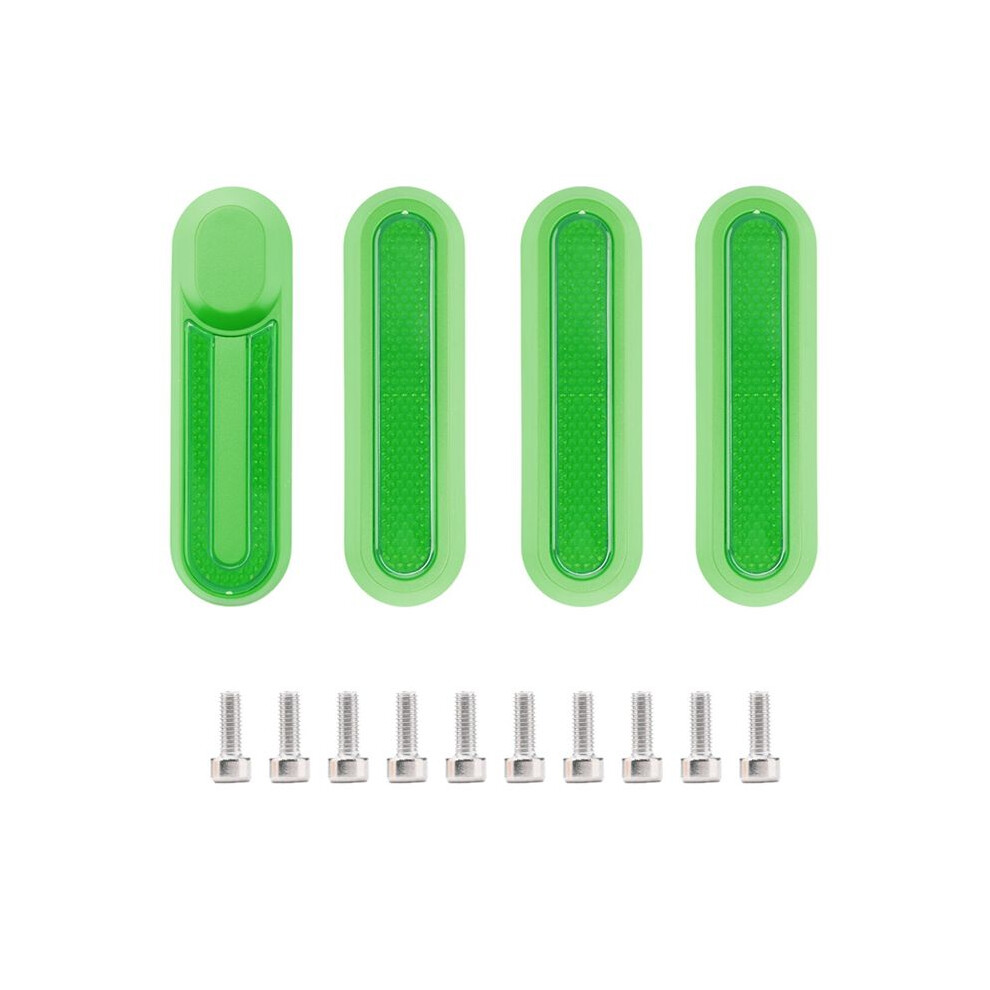 Wheel Cover Protective Shells Reflective Stickers For M365/Pro/Pro 2/1S/3 Electric Scooter Accessories Green 4712075859112