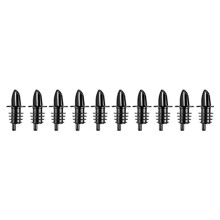 Liquor Bottle Pourers Flow Pourers Plastic Spouts Black Bottle Pourers for Bars Clubs Pubs Restaurants Coffee Shops