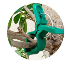 Clips pour Plantes en Plastique Sécurisés, Clips de Support pour Plantes, Clips pour Plantes Grimpantes, Clips de Fixation pour Plantes, Clips pour