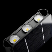 2X Luz de Parede Solar Ao Ar Livre -Down Lighting Lâmpada de LED Luzes de Lavagem de Parede Solar para Courtyard Garden 5 Light
