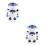 2Pièces Taille-Crayons Manuel Bleu Compact Pour Enfants Et Étudiants 8