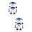 2Pièces Taille-Crayons Manuel Bleu Compact Pour Enfants Et Étudiants 9