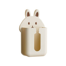 C Cartoon Tissue Box Houder Servet Plank Wandmontage Masker Papieropslag Woonkamer Badkamer Restaurant Tissue Case