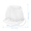 1Pièces Bonnet Bébé Coton Blanc Protection Solaire Design Ajustable 2