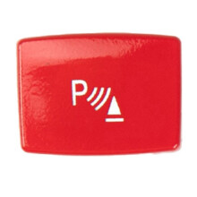Bouton Multifonction de Voiture Commande Centrale ESP Bouton de Commutation éLectrique pour 1/2/3/4 2012-2018 Rouge