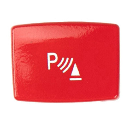 Car Multi-Function Button Central Control ESP Electric Eye  Button for  1/2/3/4 2012-2018 Red