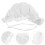 1Pièces Bonnet Bébé Coton Blanc Protection Solaire Design Ajustable 6