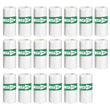 20St Miniskrivarpapper, Termiskt KlistermäRkespapper, SjäLvhäFtande,  Termiskt Skrivarpapper, Anteckningar, Svart på Vitt, 5,7X2,5 Cm