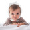 1Pièces Bonnet Bébé Coton Blanc Protection Solaire Design Ajustable 9