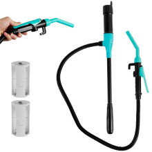 Liquid Transfer Pump Transfer Pump with Flow Control Nozzle 2.4 Gallons Portable Efficient Fuel Transfer Pump