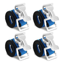 4PCS Drywall Stilts Straps, Adjustable Drywall Foot Band Straps, Nylon Leg Fixation Strap Replacement Part for Stilts