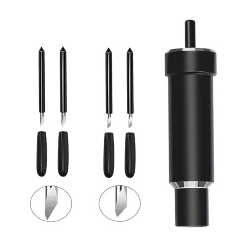 Deep Cut Blade and Housing,Deep Point Blade for Explore 3/Air 2/Air/One/Maker/Maker,for Cutting Thick Materials Crafts A 1