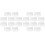 20Pièces Accessoires Chapeaux Support Plastique Blanc Résistant 4