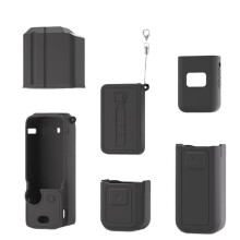 Custodia In Silicone per per Osmo Pocket 3 e Accessori, Protezione Completa, Custodia Protettiva, Nero