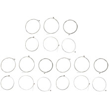 IRIN Electric Guitar Strings (.008-.038)Inch Nickell-Plated -End 18Pcs/Set White Strings for Guitar Musical