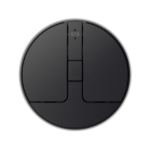 Ultra Thin Wireless Computer Mouse 3 Mode BT/2.4G/USB  Capacitive Mouse for PC Laptop Notebook Desktop Black