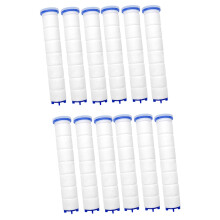 12 Pcs of High Pressure Hand-Held Water Shower Filter Bathroom Bath Shower Filter Core Water Purification