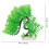 Arbre Décoratif Pour Aquarium Vert Naturel Résistant 2
