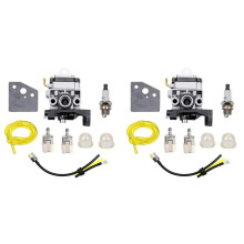 2X Junta de Carburador Bujía Conjunto de Tubo de Combustible para GX25 GX35 GX 25 35 HHT35 HHT35S FG110