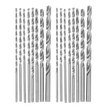 16X 4-10mm Extra Long 200mm HSS Twist Drill Straigth Shank Auger Drilling Bit Tool