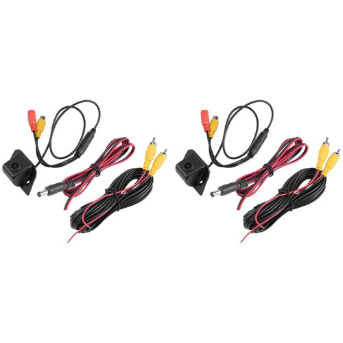 2X Car Reversing Rear View Camera Backup Parking Kit Fit for  Prius 2012