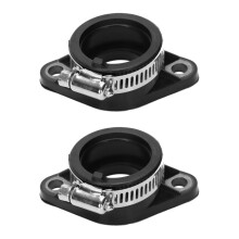 2X Motorcycle Gn125 Carburetor Intake Interface Pipe Joint Manifold for 125Cc Gn 125 Engine Spare Parts