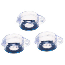 3X Klar 22mm Schutzhuelle Schutz Gehaeuse für Runden Druckknopfschalter
