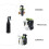 1Pc Black Plastic Spray Bottle Durable Hairdressing Trigger Sprayer 7