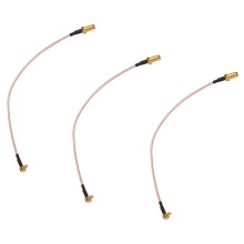 3X MCX Male to SMA Female RG316 Low Loss Pigtail Adapter Cable 21cm/8.3In